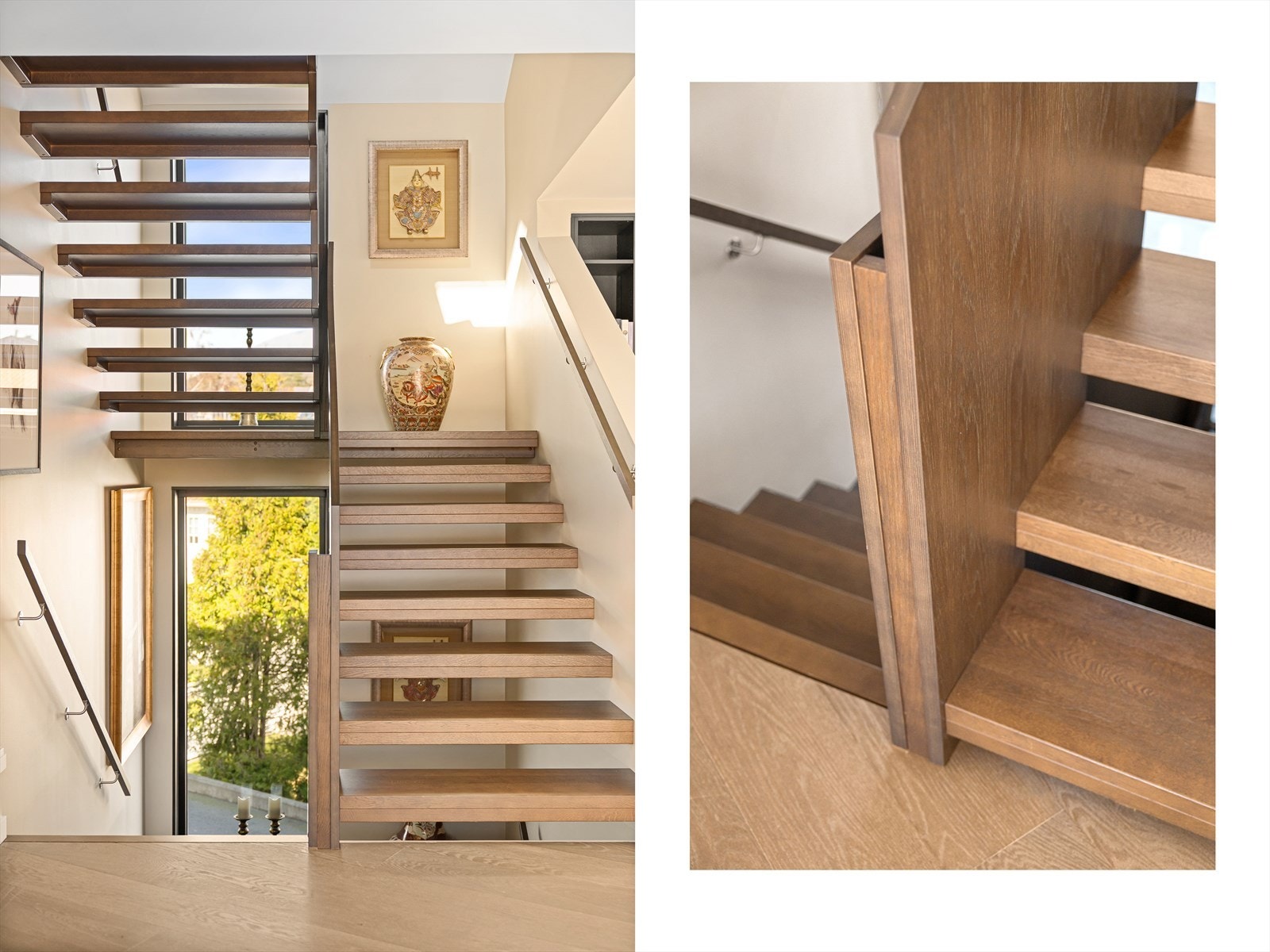 Denne trappen er som et møbel.. Galleribilde