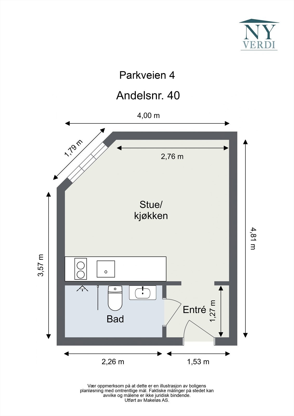 Plantegning. Galleribilde