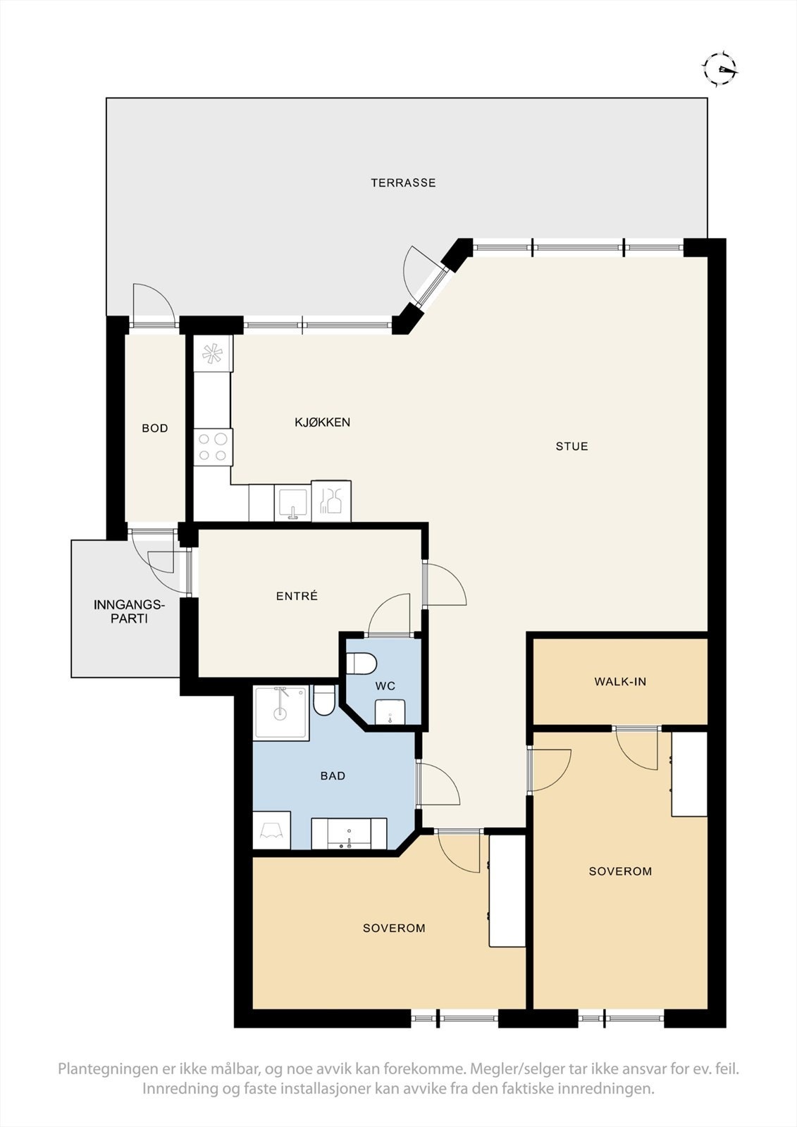 Plantegning. Galleribilde