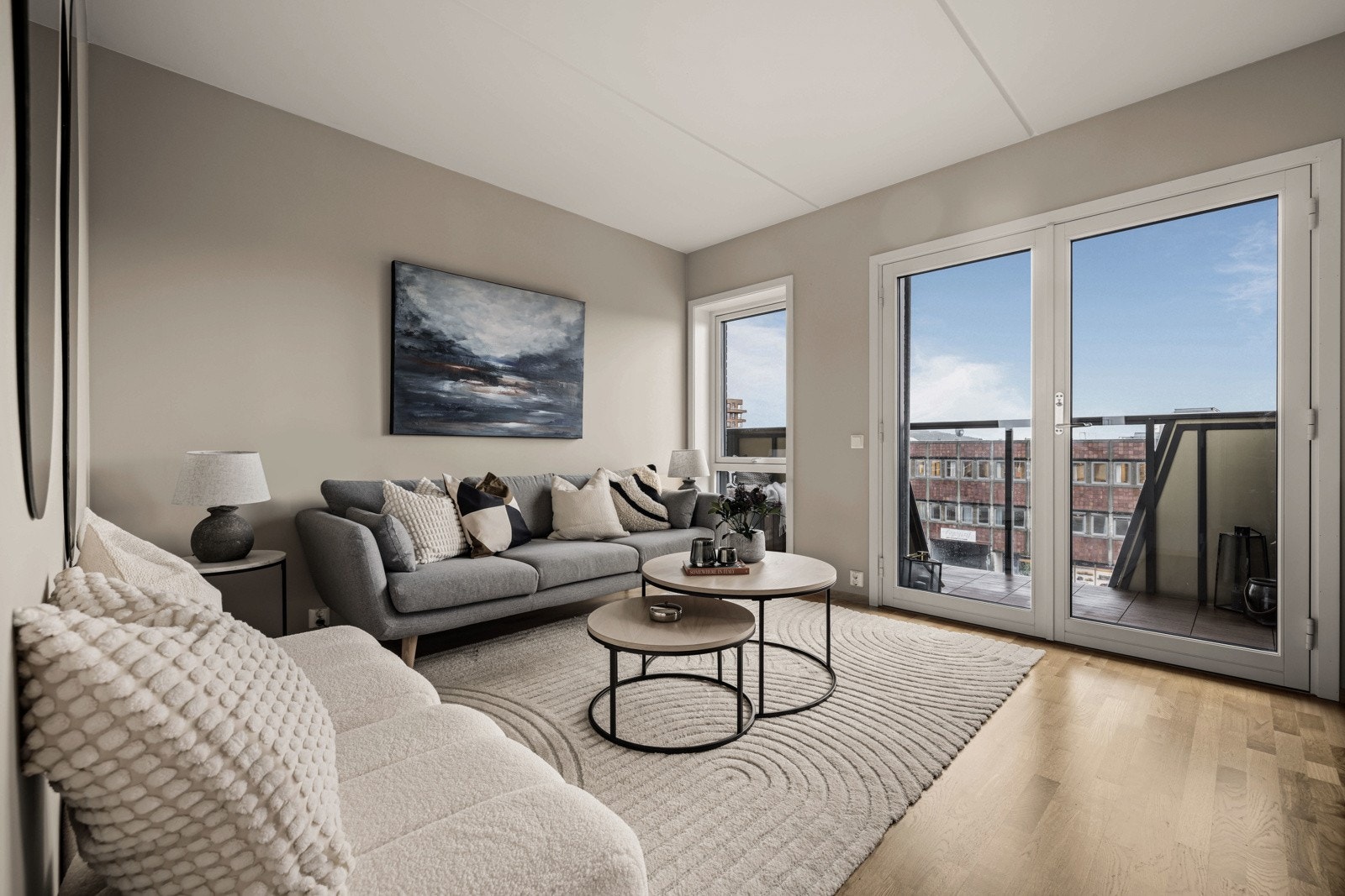 Leiligheten har balansert ventilasjon. Galleribilde