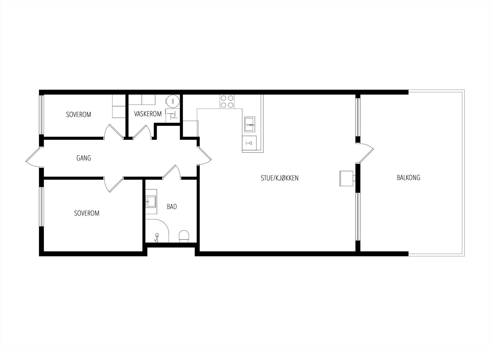 Plantegning. Galleribilde