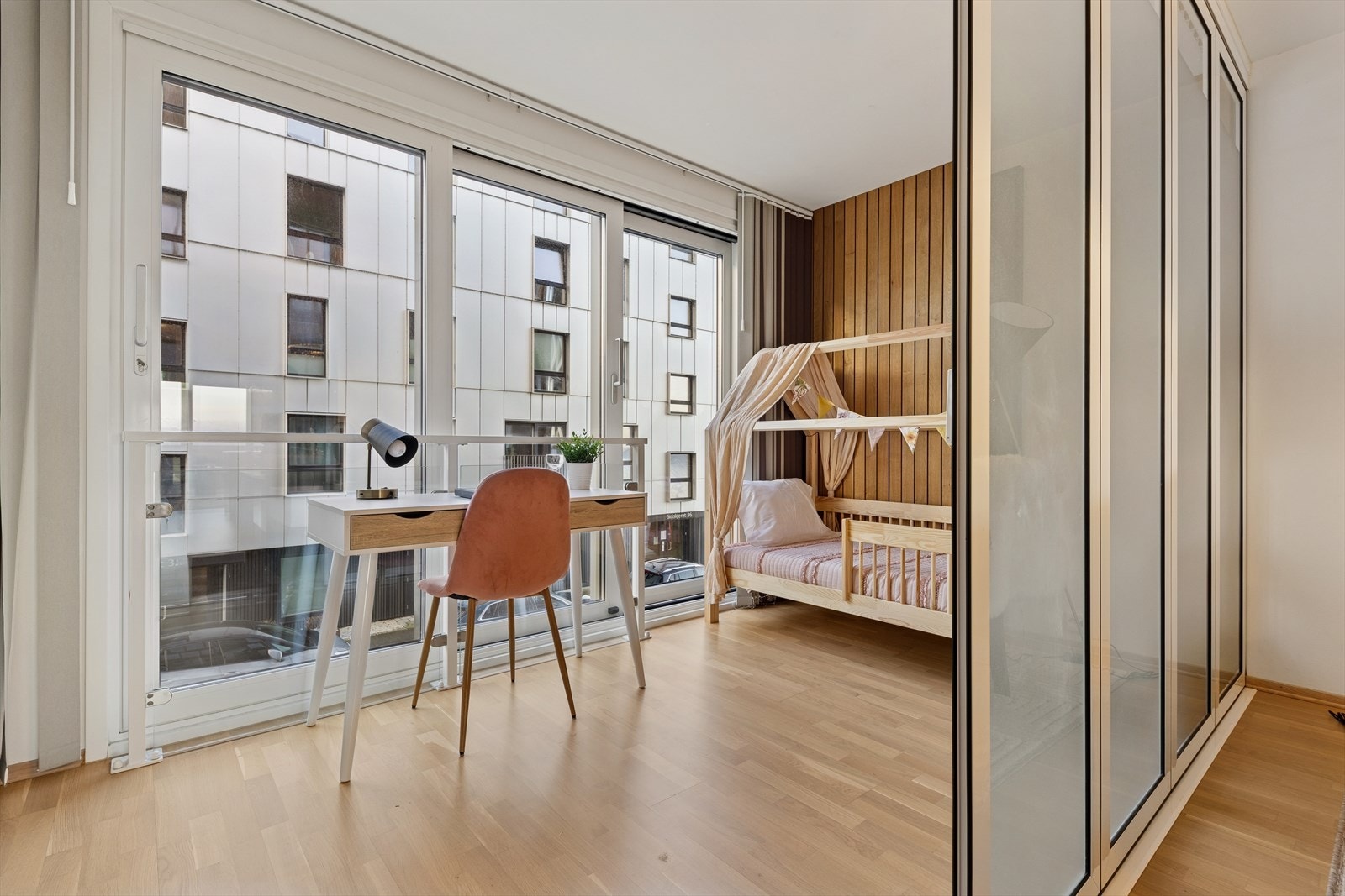 Rommet har vært benyttet av dagens eiere som et tredje soverom Galleribilde