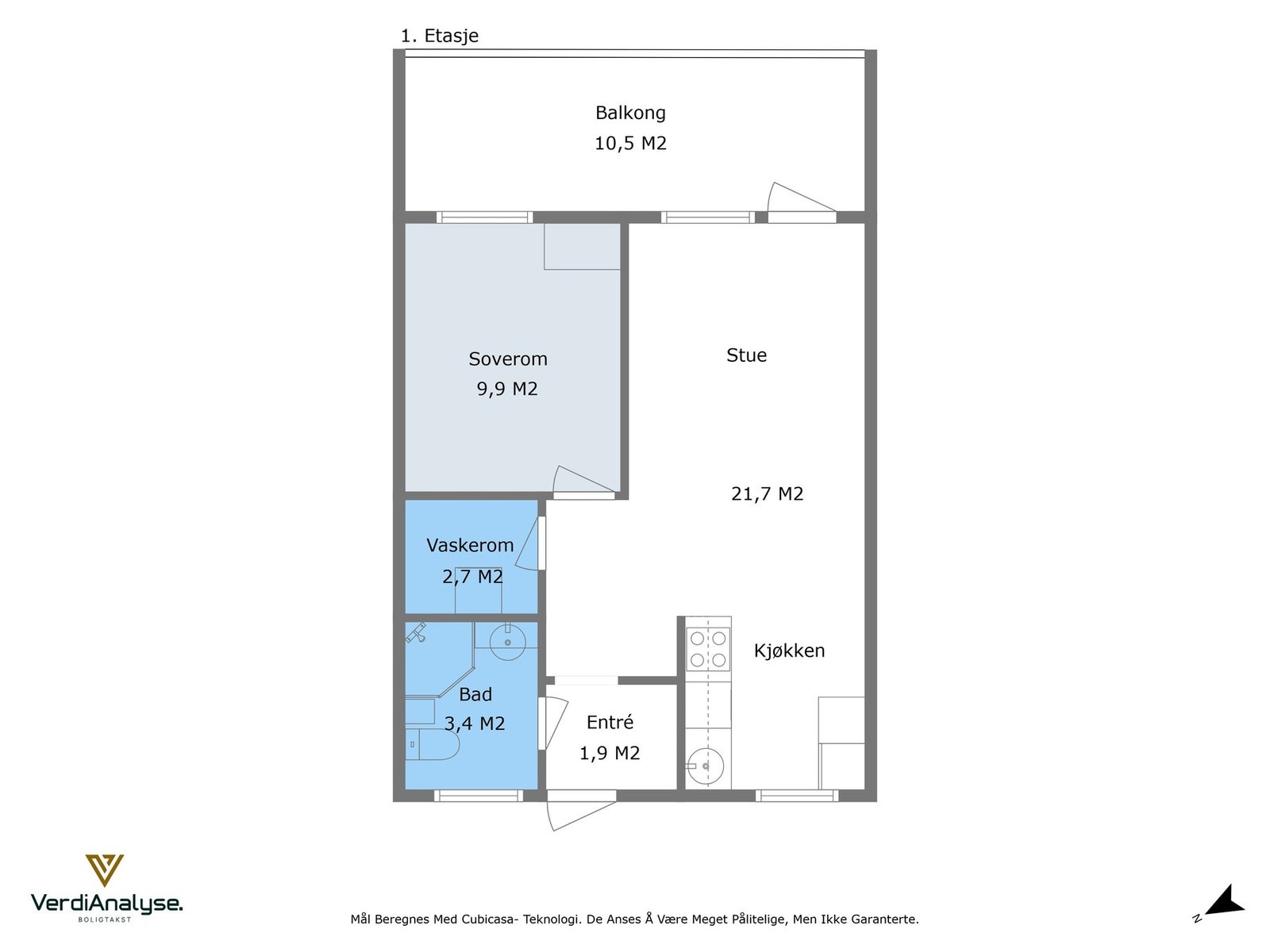 Planskisse. Galleribilde