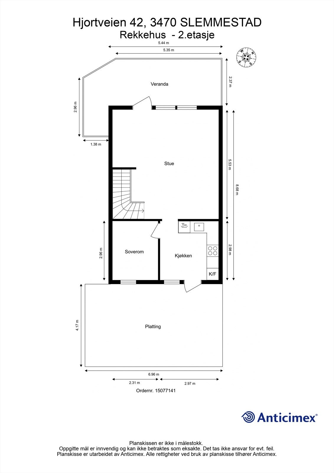 Plantegning - 2.etasje Galleribilde