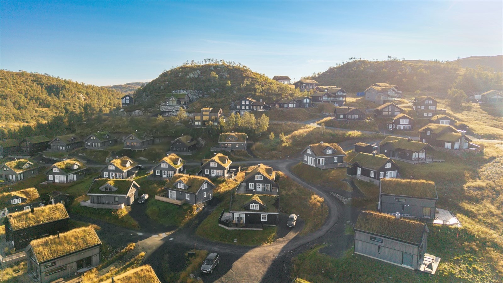Her får du både fantastisk utsikt og et åpent, luftig utsyn - rett fra hytta! Galleribilde