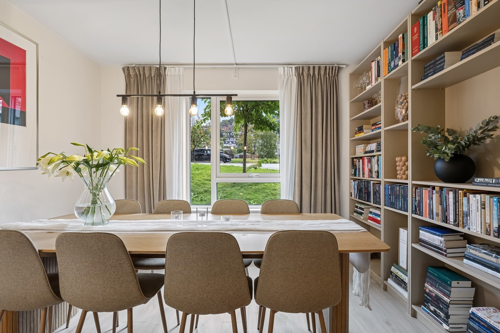 Koselig spiseplass. Galleribilde