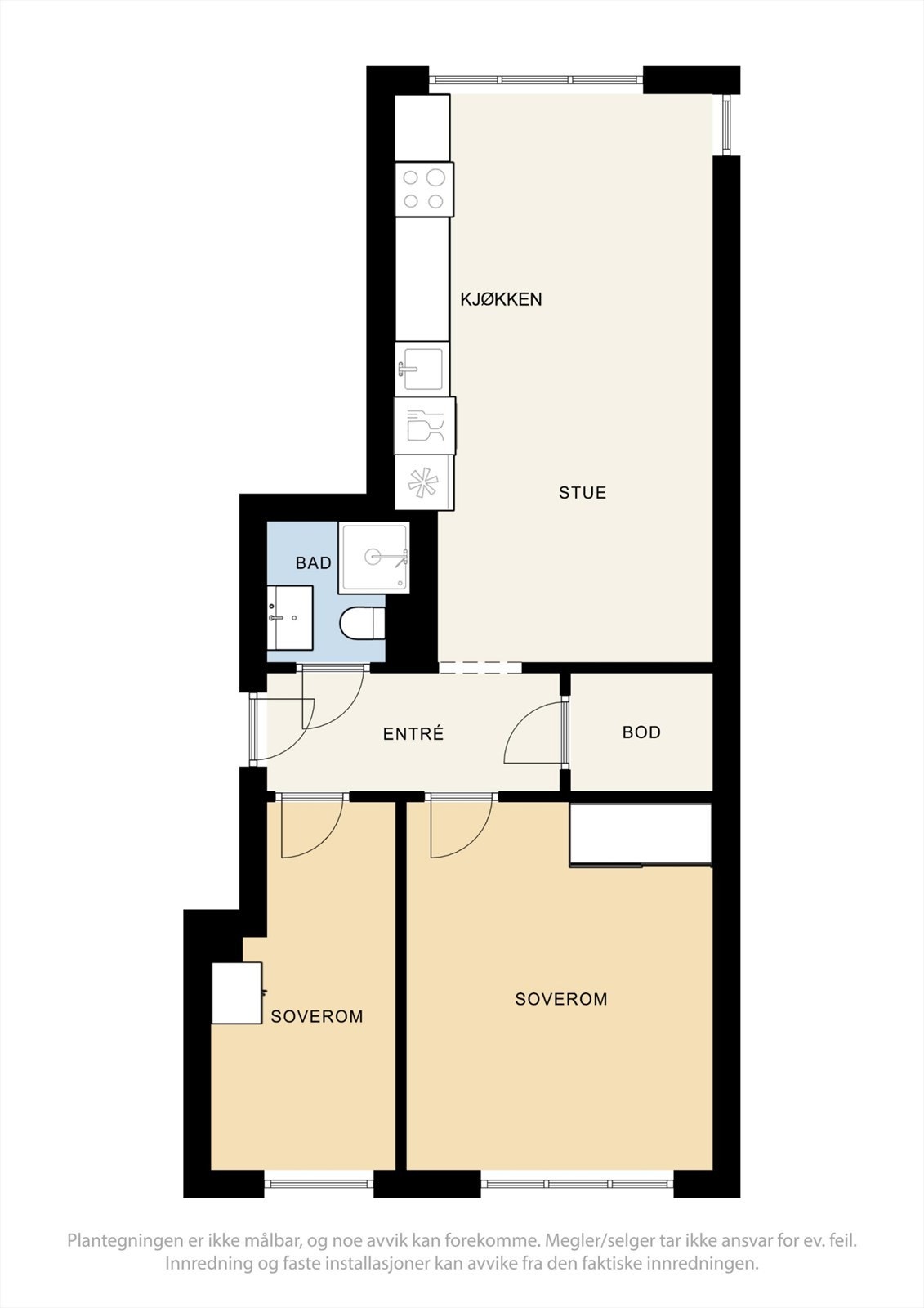 Plantegning. Galleribilde