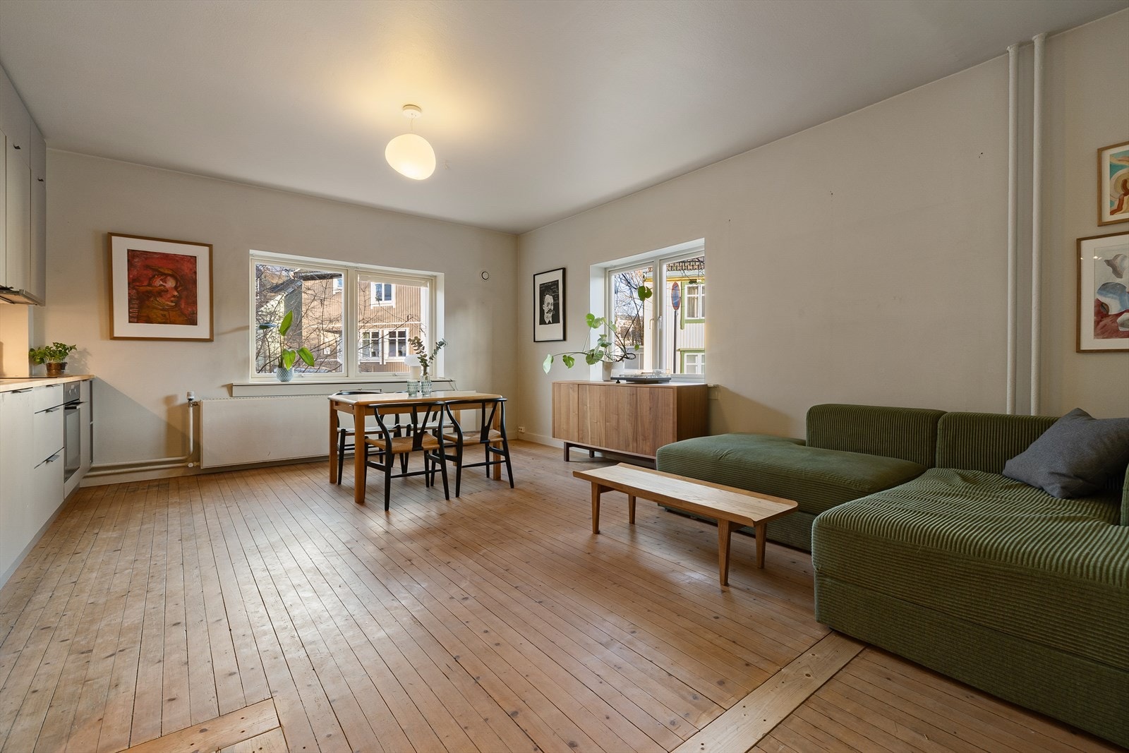 Velkommen til Griffenfeldts gate 12D - En stor, lys og fin 3-roms hjørneleilighet med moderne standard! Foto: André Aakermann Galleribilde