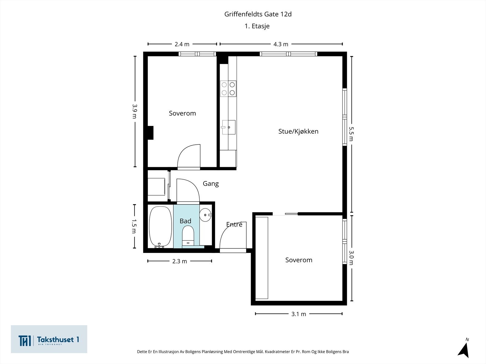 Plantegning. Galleribilde