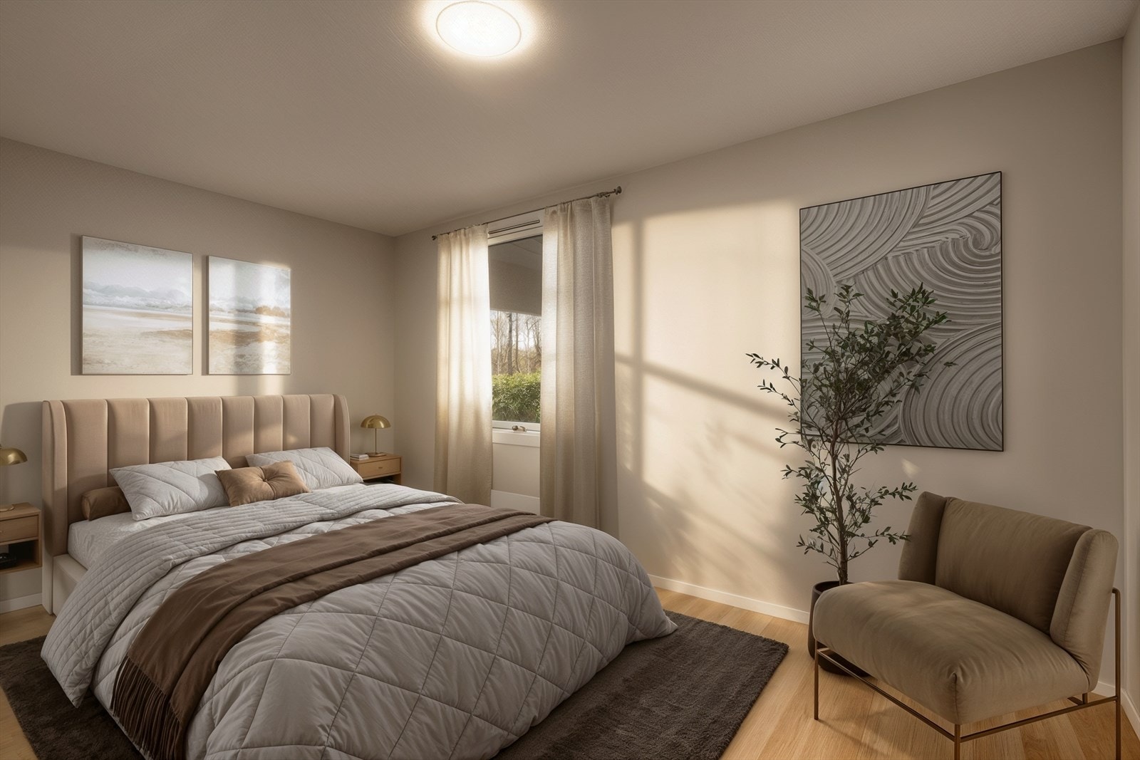 Bildet er digitalt møblert og kun en illustrasjon. Galleribilde