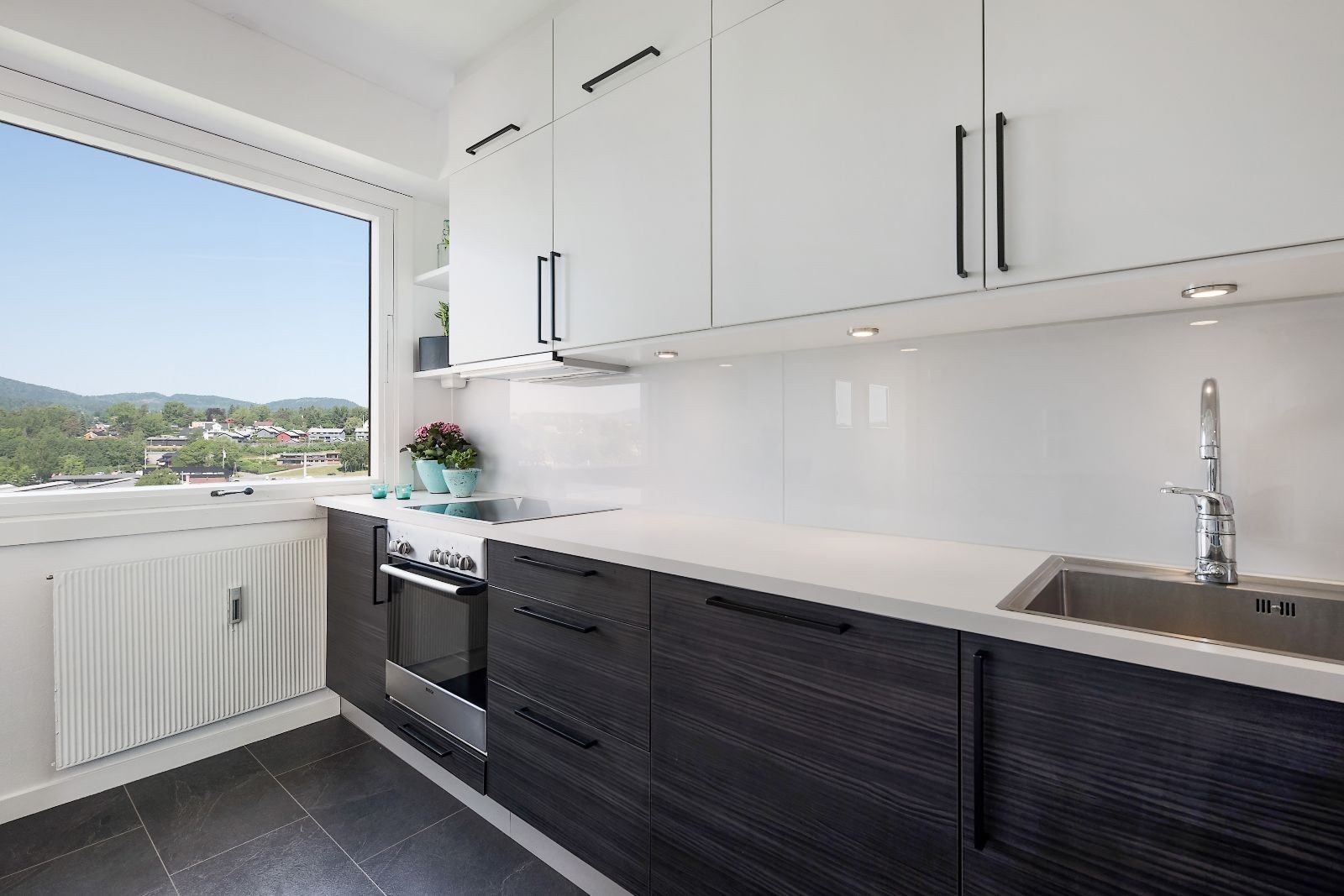 Kjøkken med utsikt Galleribilde