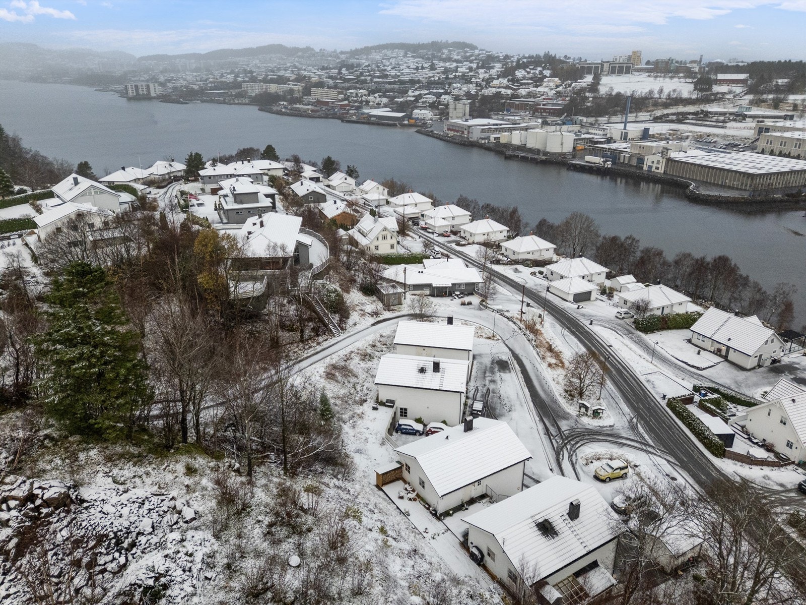 Dronefoto Galleribilde