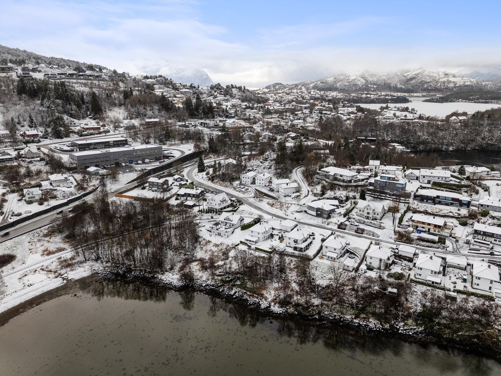 Dronefoto Galleribilde