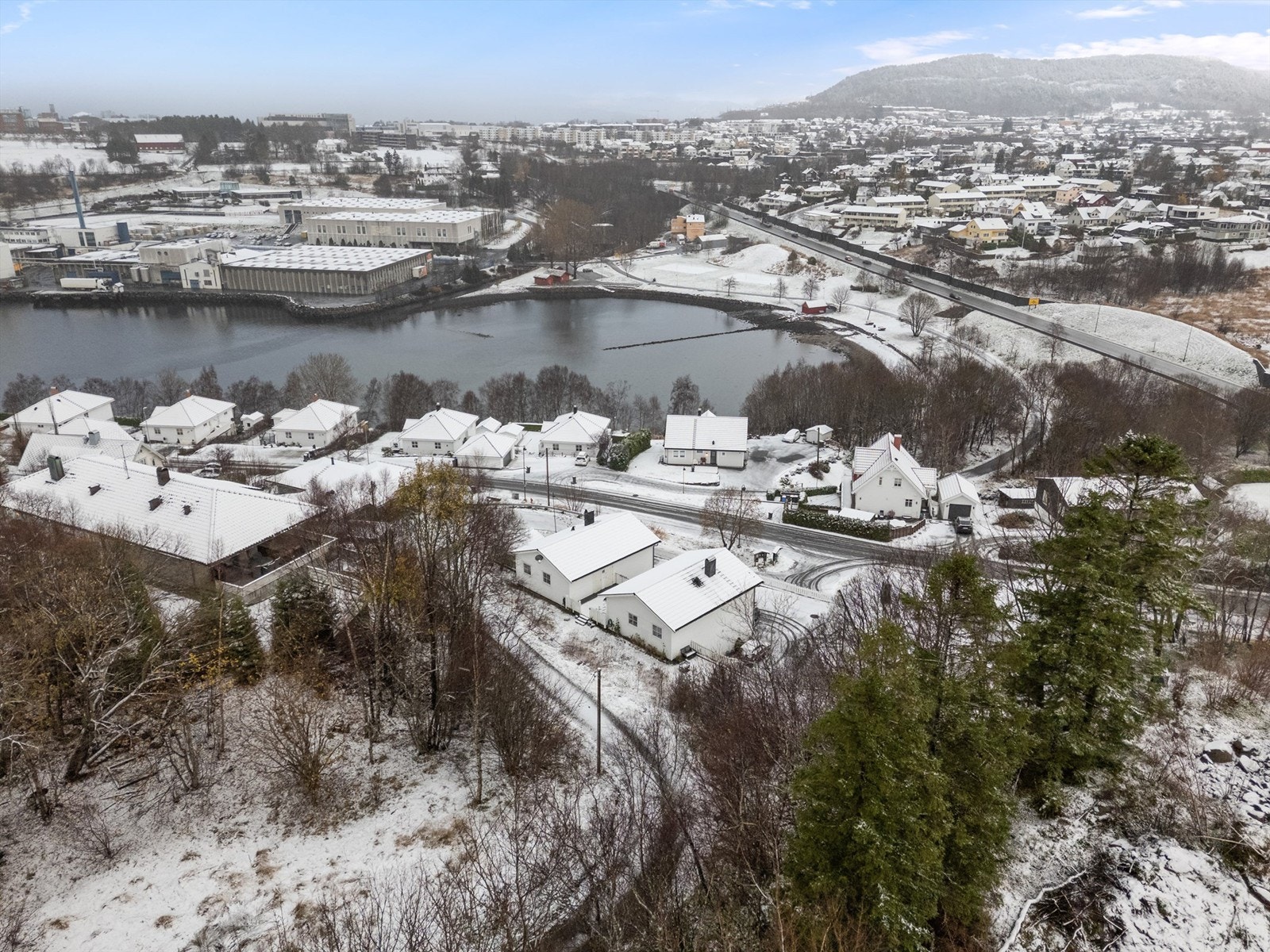 Dronefoto Galleribilde