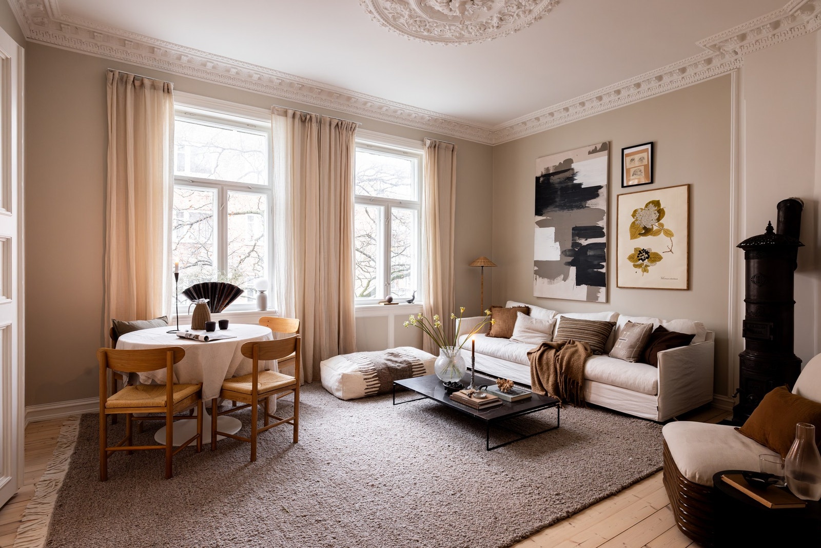 Privatmegleren Renomme v/ Kristoffer Sætrum presenterer denne strøkne leiligheten Galleribilde