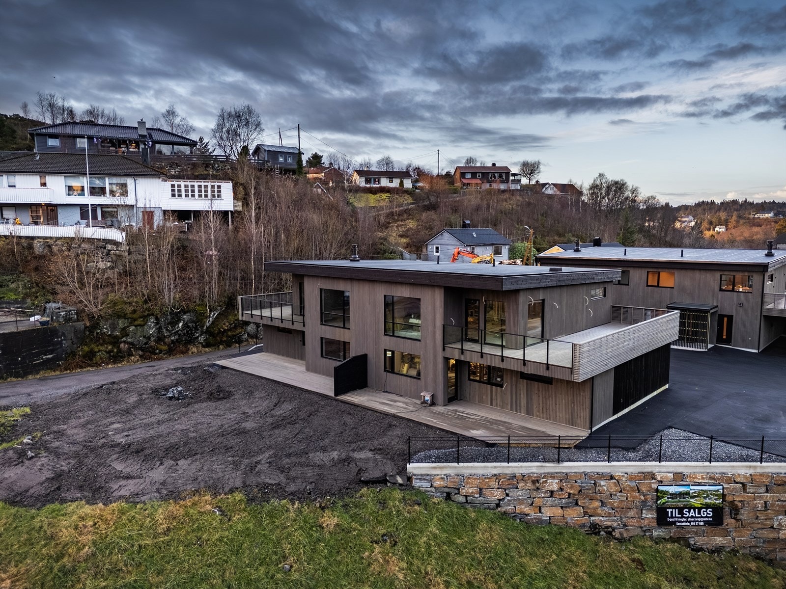 Eiendommen forventes ferdigstilt ca. mars 2026. Galleribilde