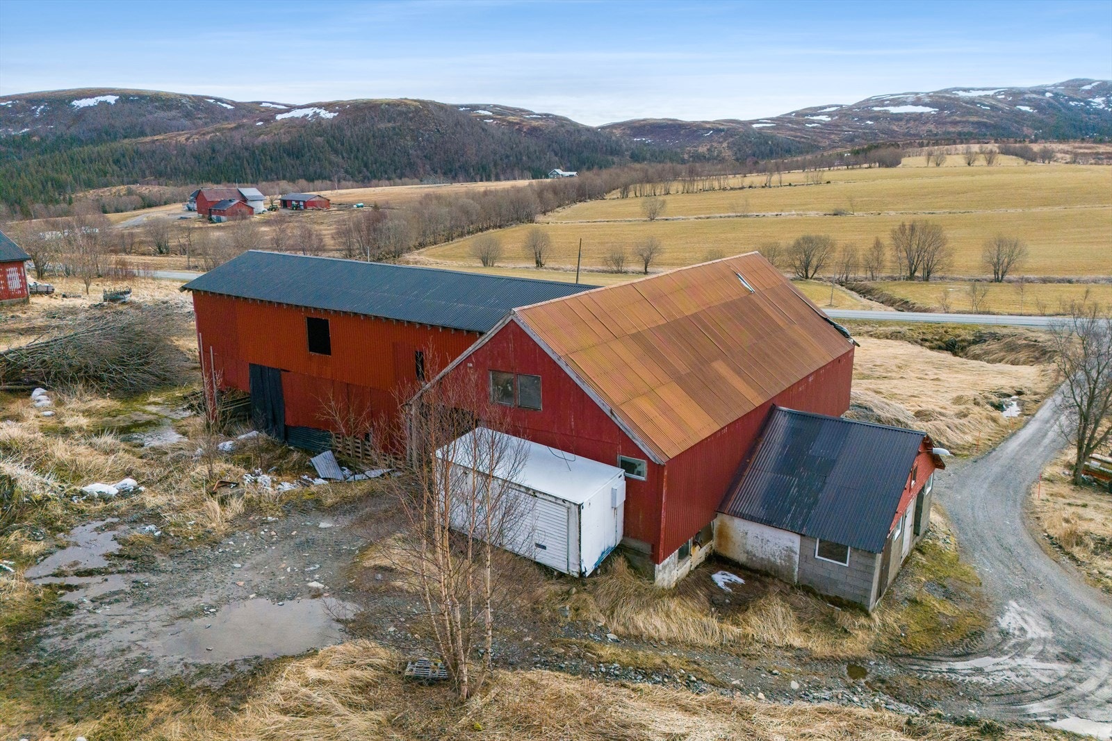 Dronefoto Galleribilde