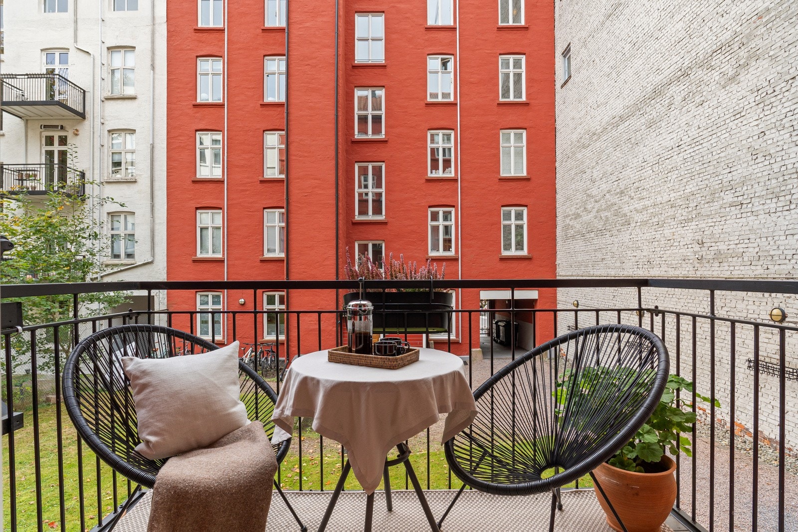 Her kan du tilbringe varme dager i pene omgivelser. Galleribilde