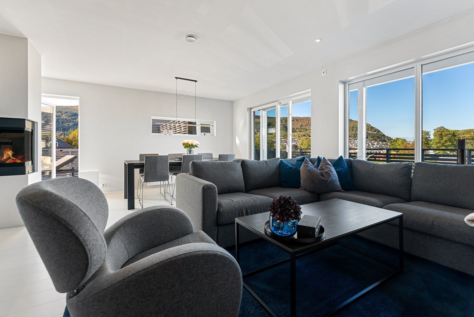 Del av stue Galleribilde