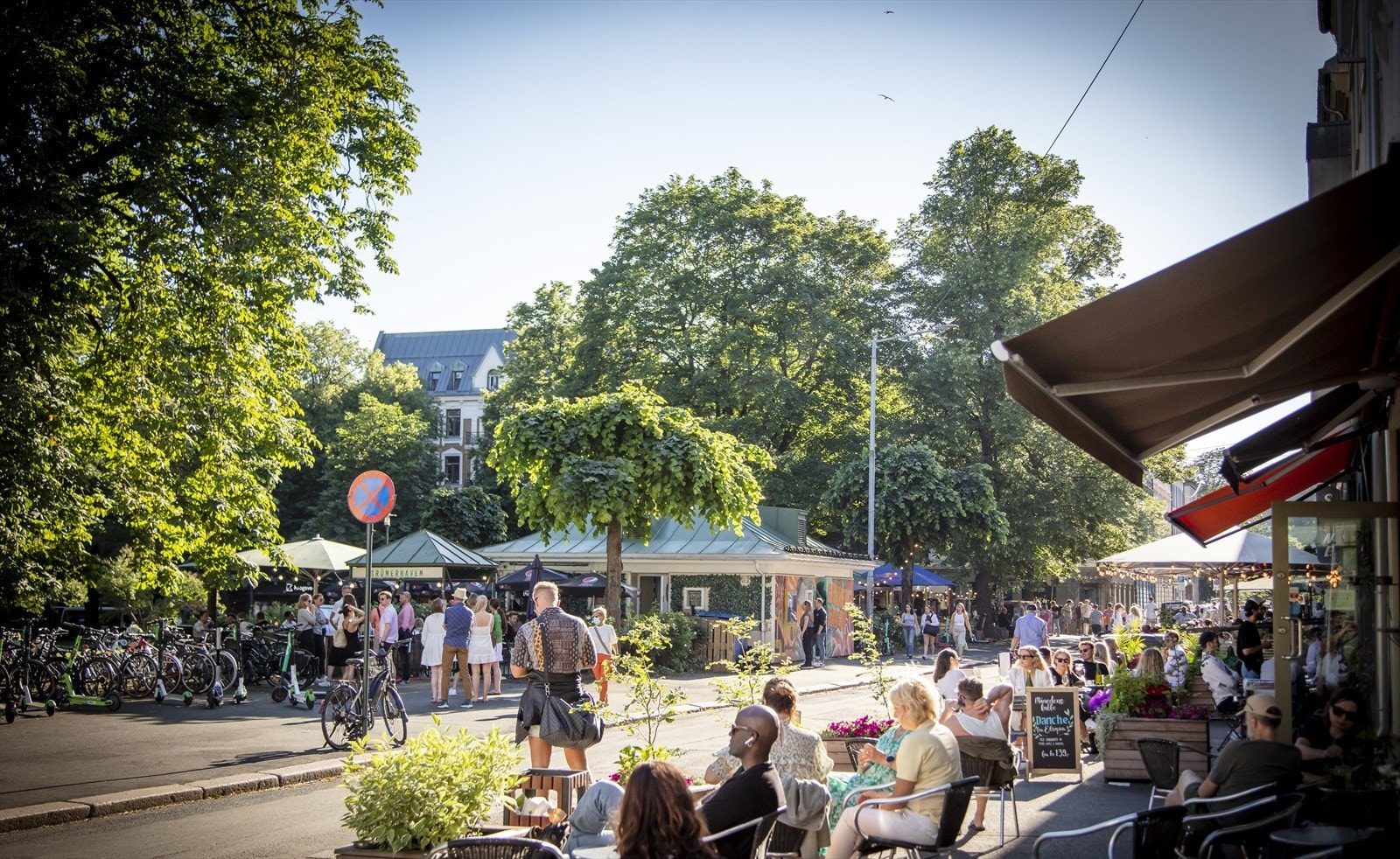 Fra Rodeløkka er det kort vei til det yrende livet på Grünerløkka Galleribilde