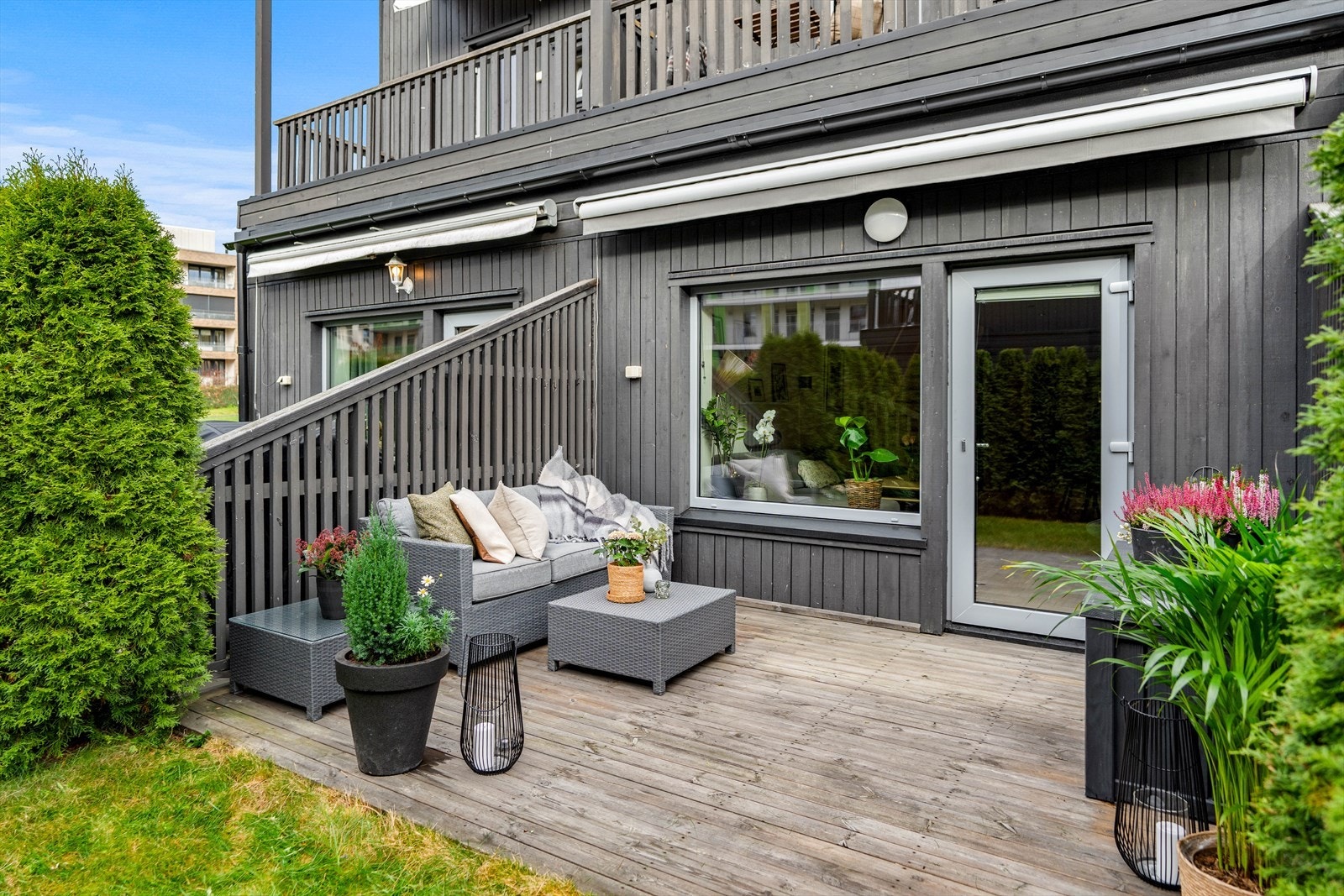 I tillegg er det utgang til den herlige terrassen. Galleribilde