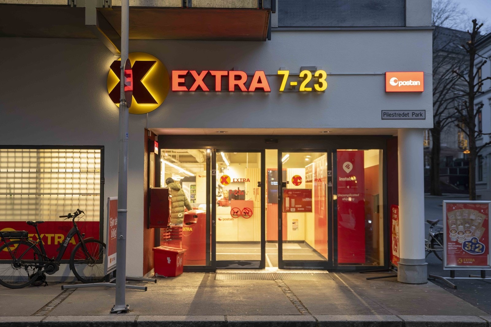 I umiddelbar tilknytning til leiligheten finner du Coop Extra. Galleribilde