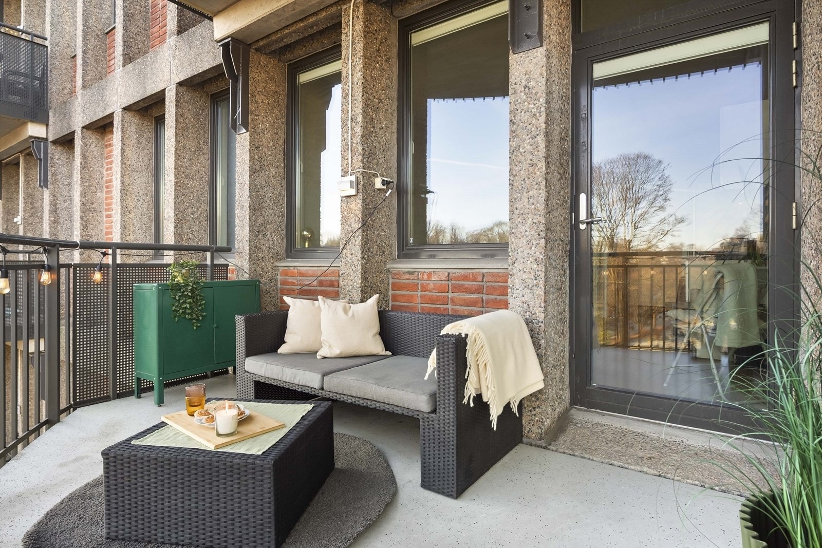 Her kan man innrede med en sittegruppe og annen ønskelig innredning. Galleribilde