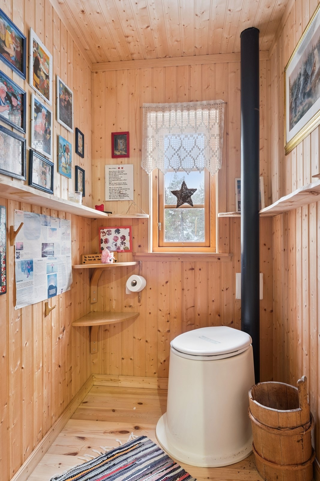 Toalettrom Galleribilde