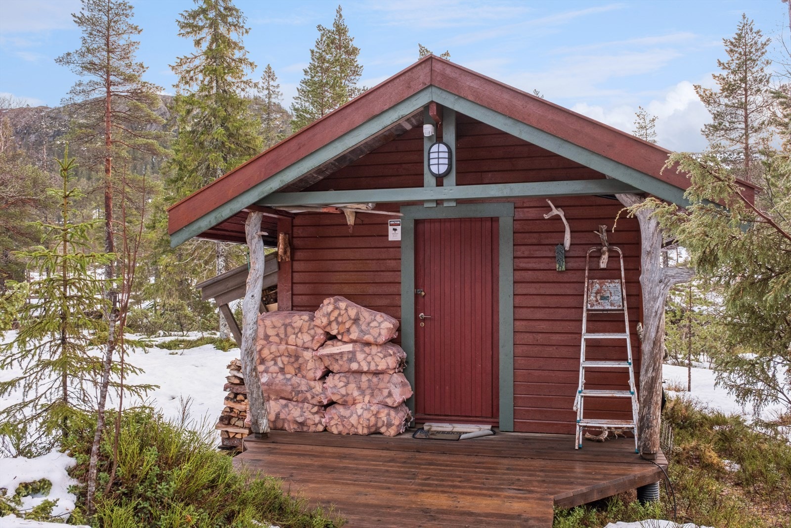 Praktisk uthus Galleribilde