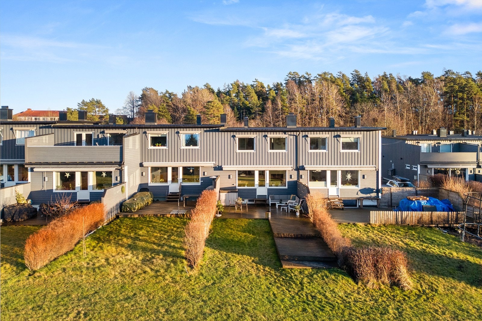 Borettslaget har IN-ordning, mulighet for å innfri hele eller deler av sin egen fellesgjeld for å redusere felleskostnadene. Galleribilde