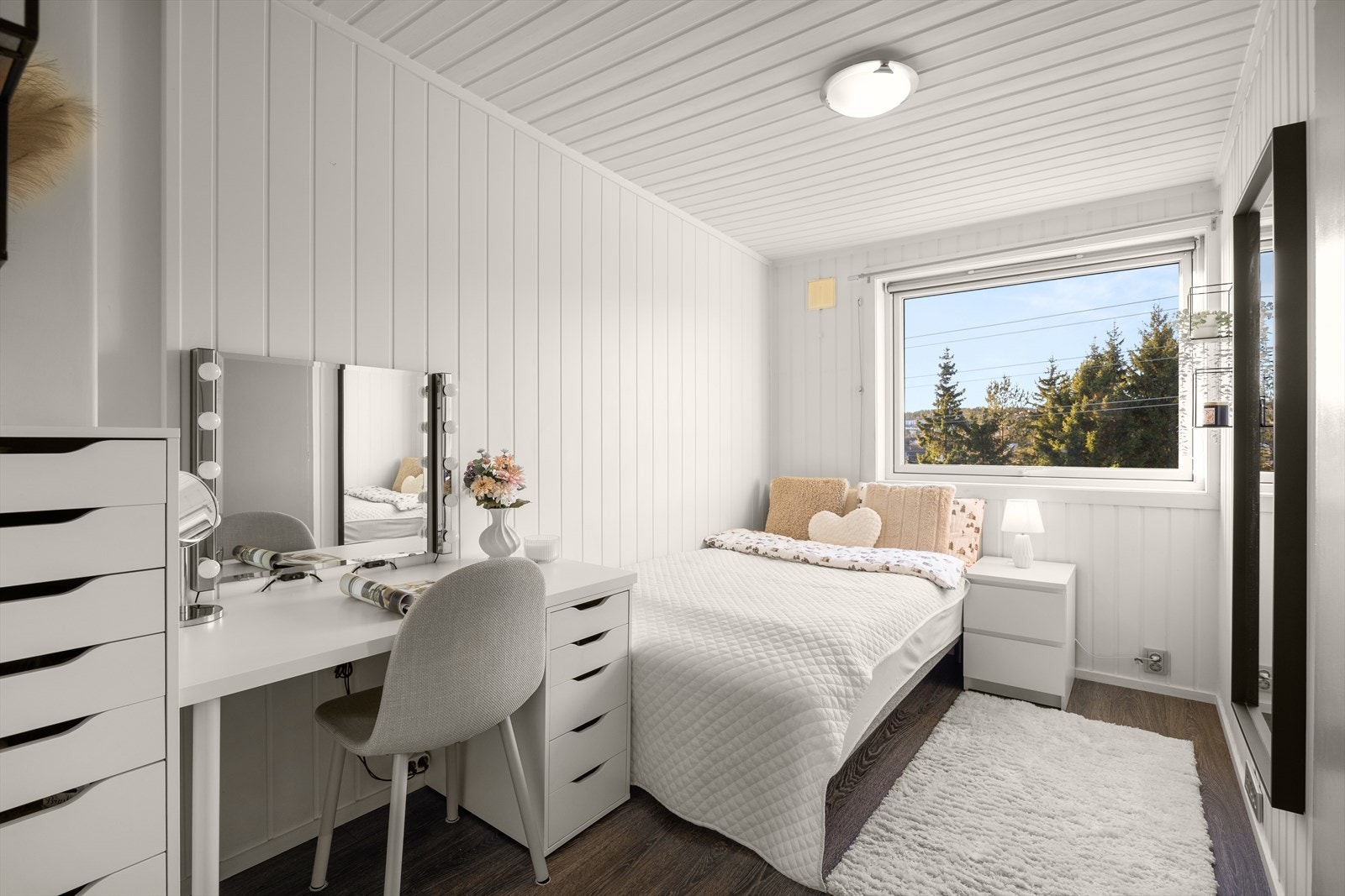 Bruk gjerne de øvrige rommene til barnerom, gjesterom eller hjemmekontor. Galleribilde