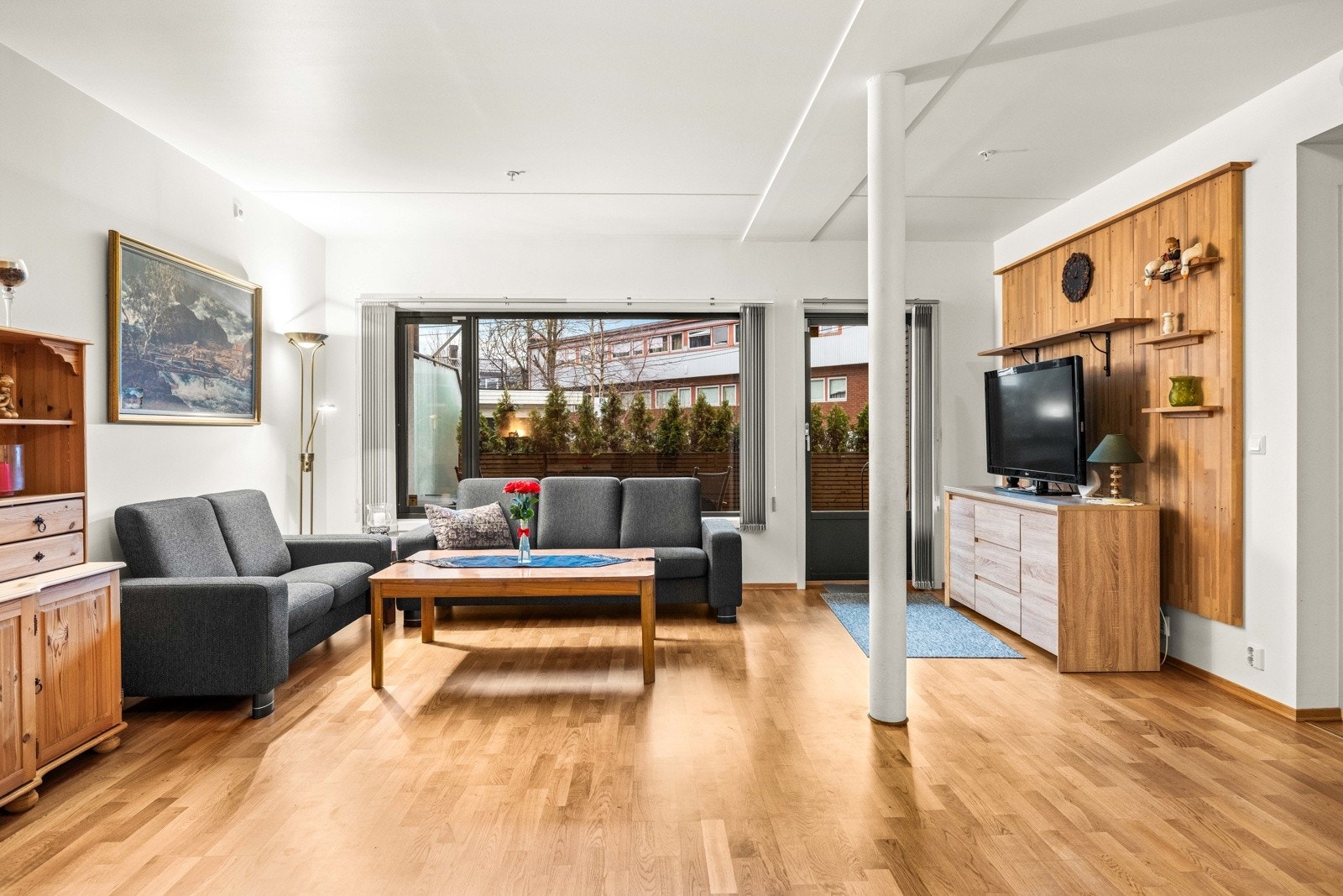 Leiligheten har god planløsning fordelt på 79 kvm BRA-I. Galleribilde