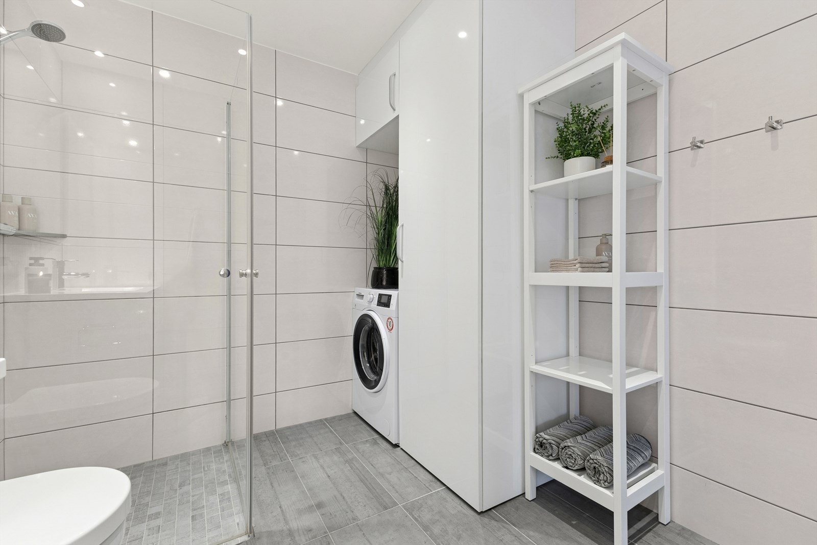 Nisje for vaskemaskin følger med Galleribilde