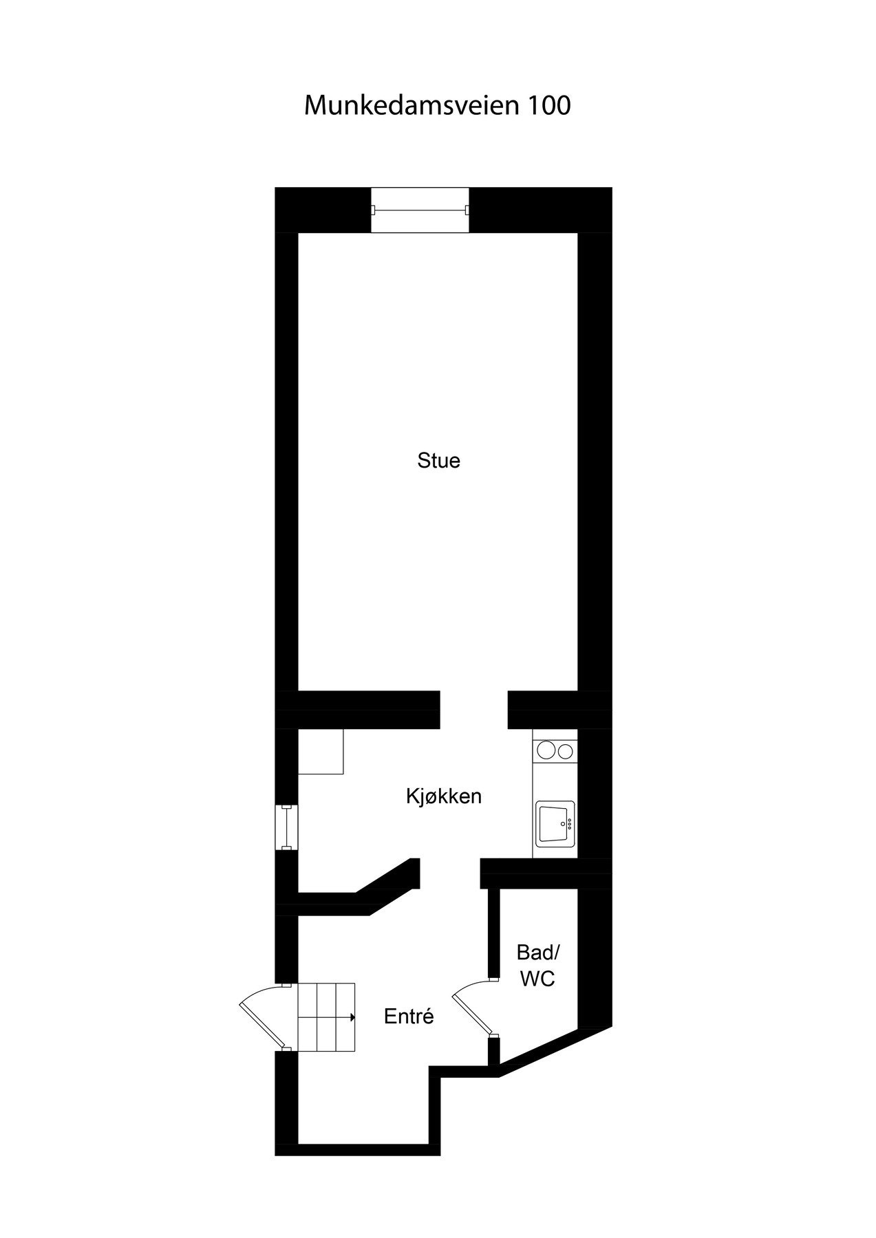 Plantegning. Galleribilde