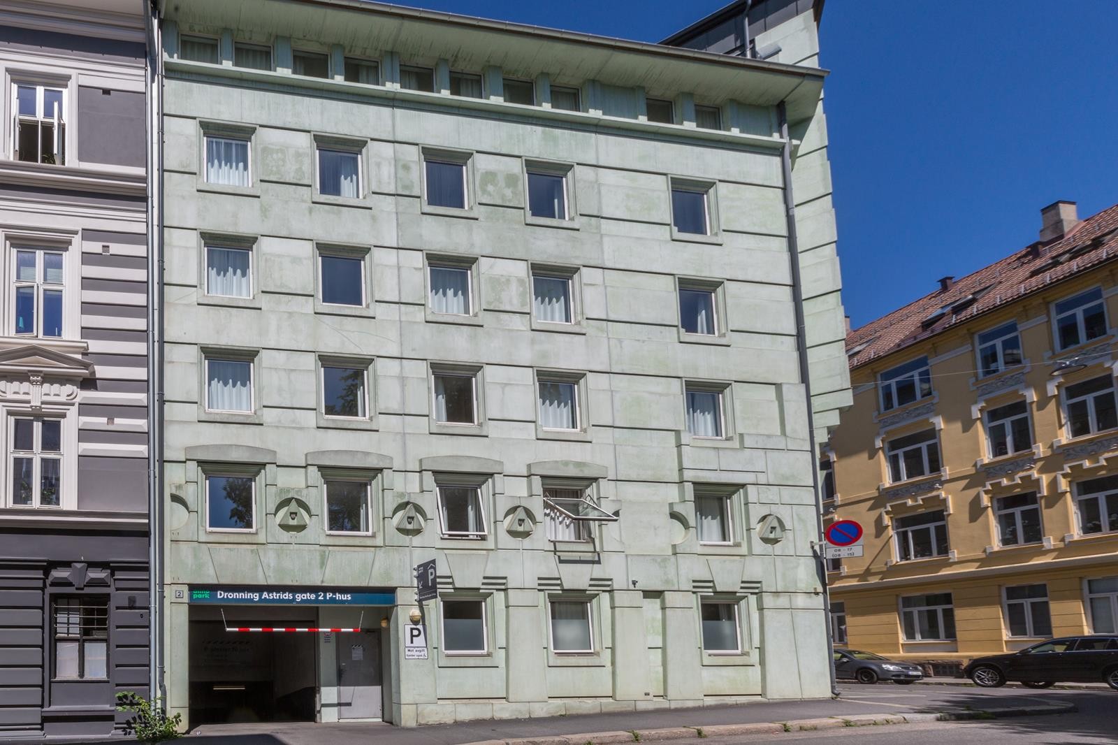 Bygget ligger rolig, men sentralt til Galleribilde