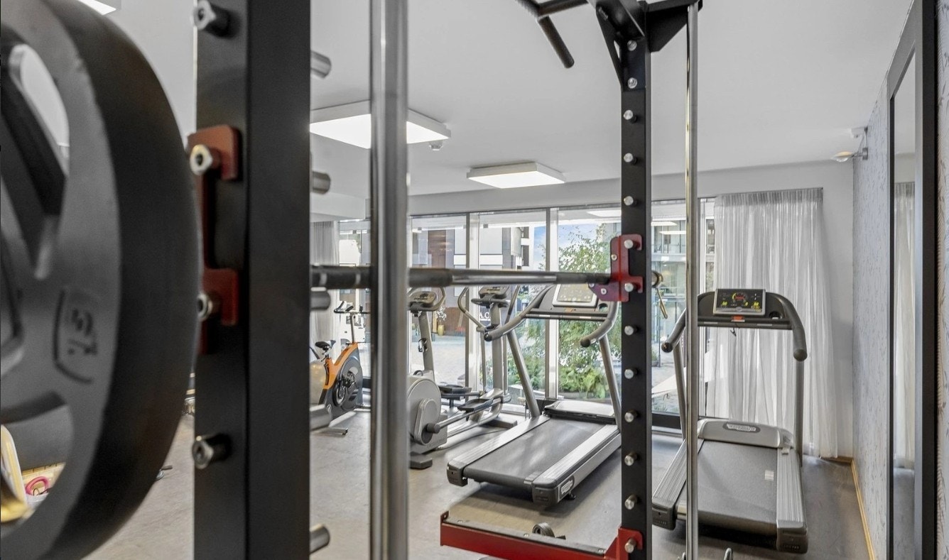 Felles treningsrom til fri benyttelse Galleribilde