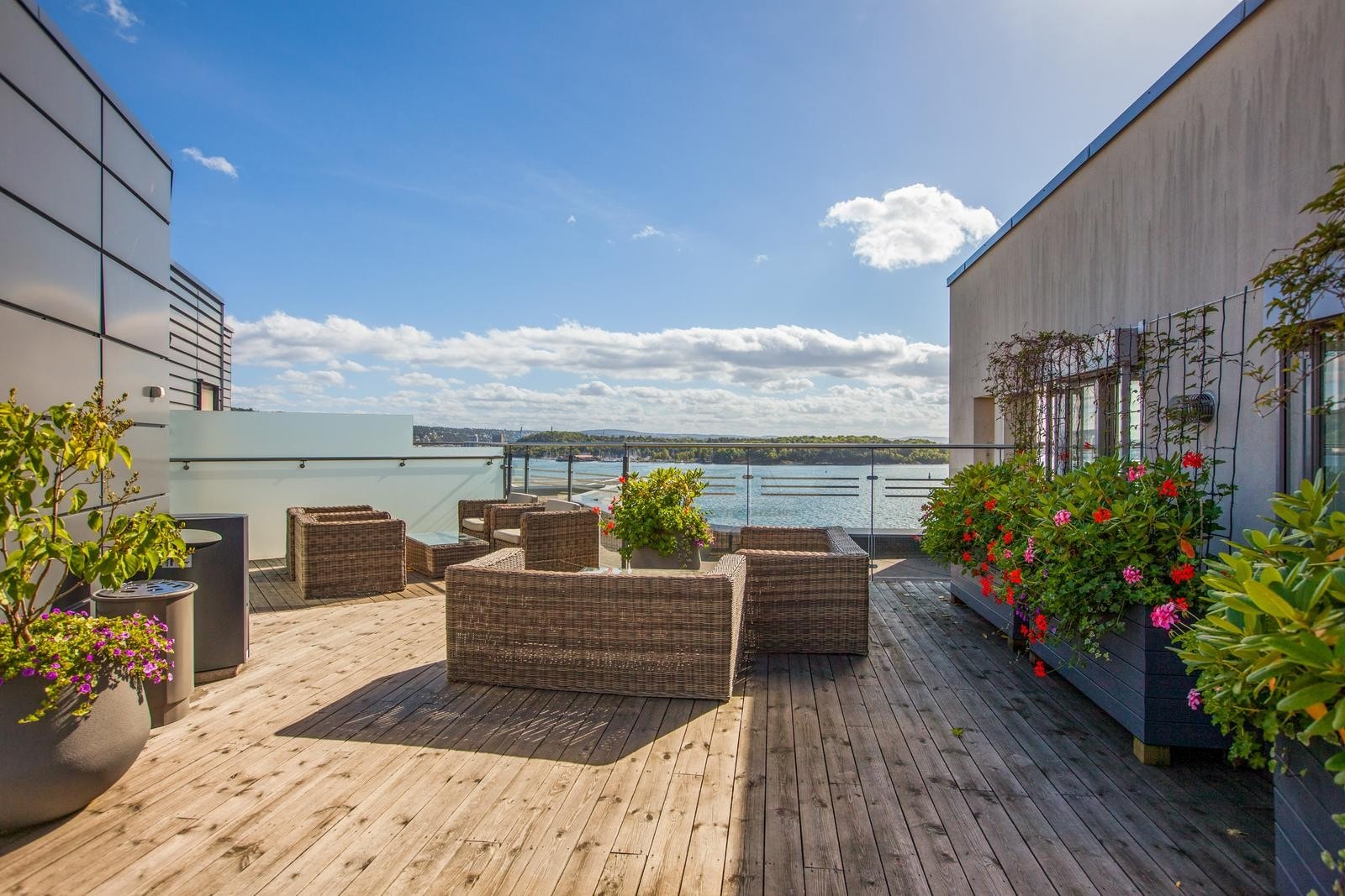 Felles takterrasse Galleribilde