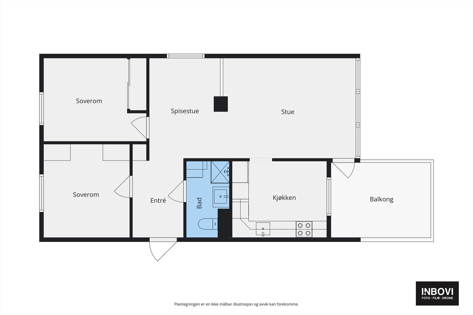 Plantegning Galleribilde