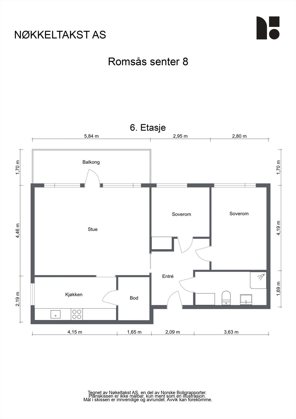 Plantegning. Galleribilde