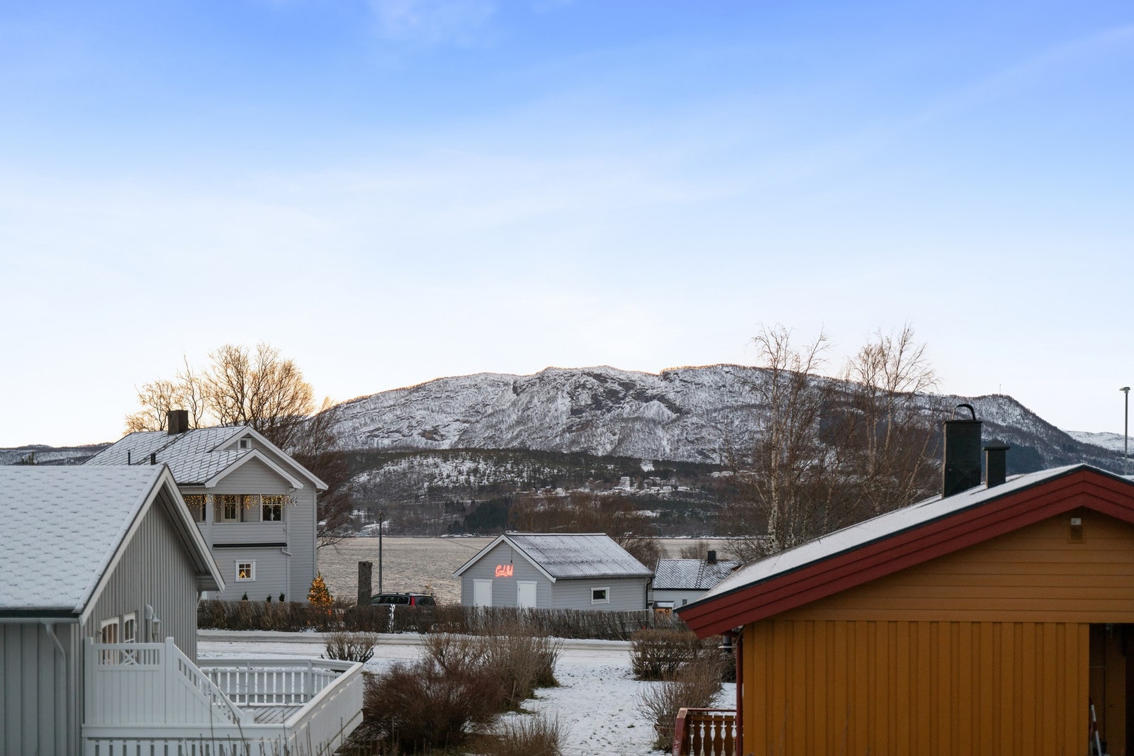 Balkong og utsikt Galleribilde