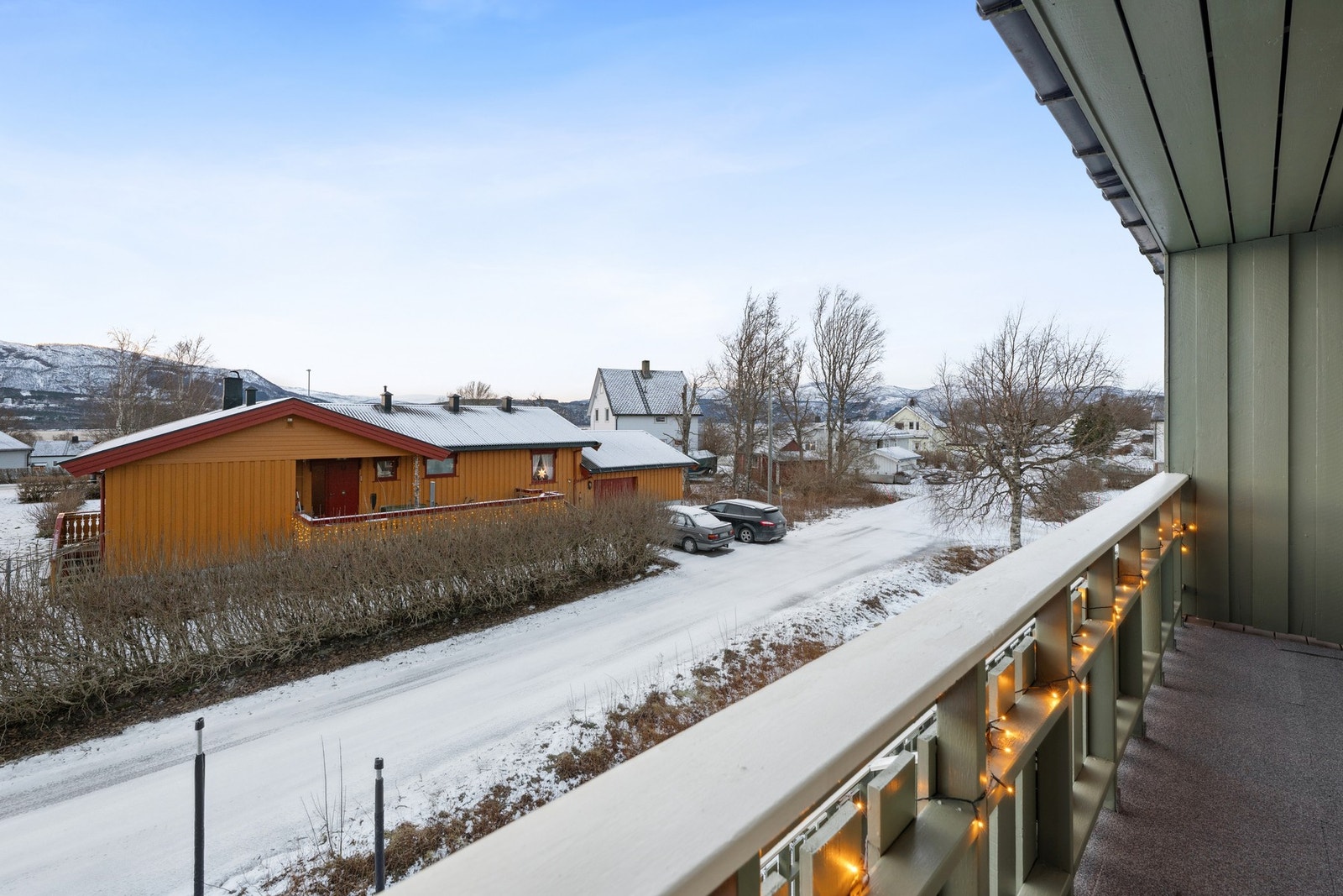 Balkong og utsikt Galleribilde