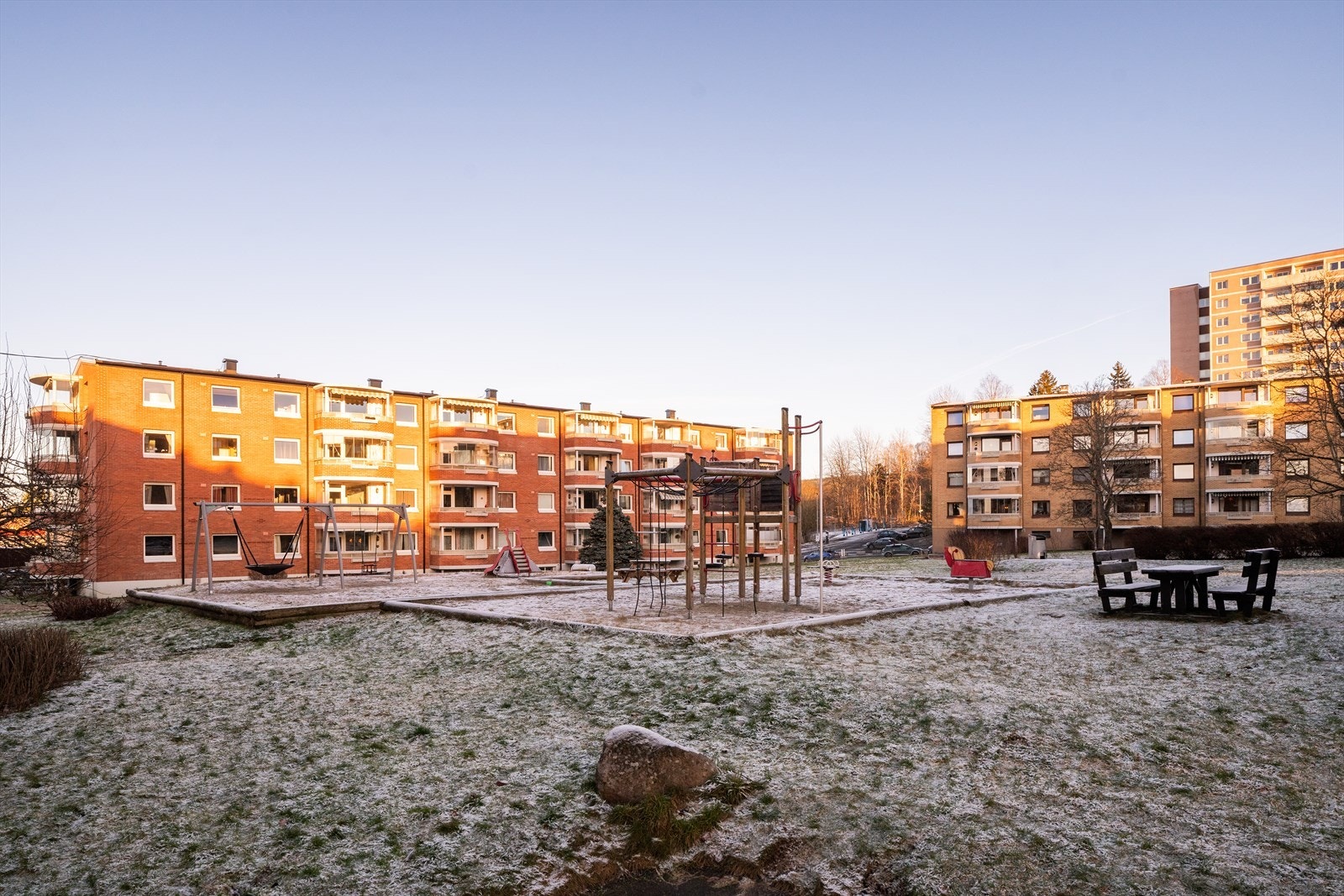 Pent opparbeidet felles tomt. Galleribilde