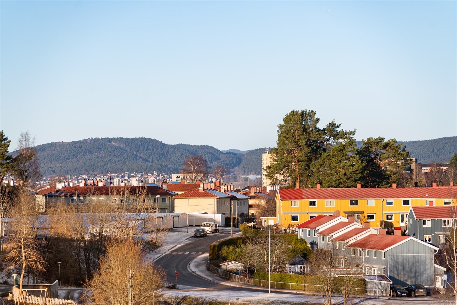 Utsyn fra soverommet. Galleribilde