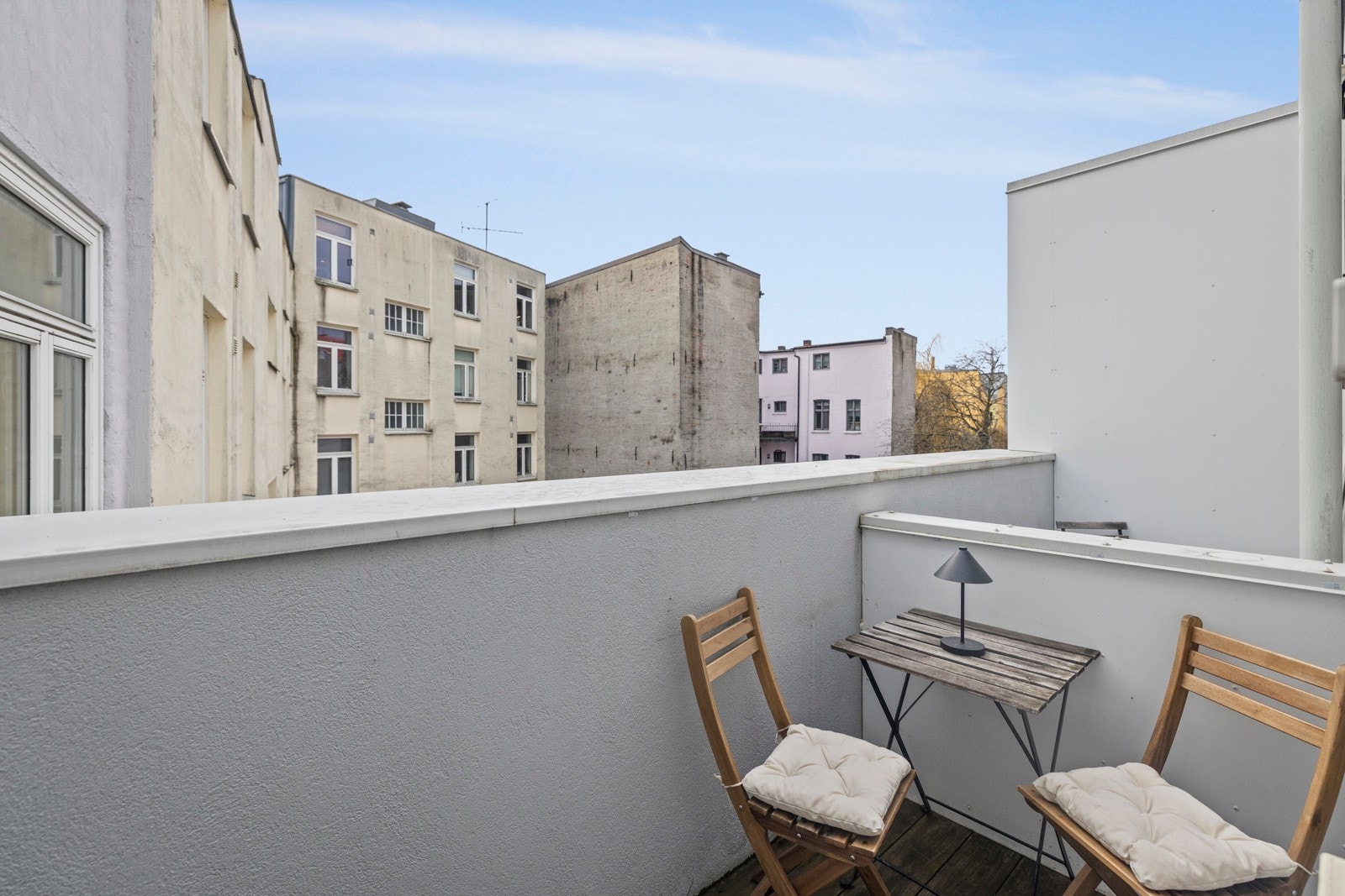 Balkong fra soverommet. Galleribilde