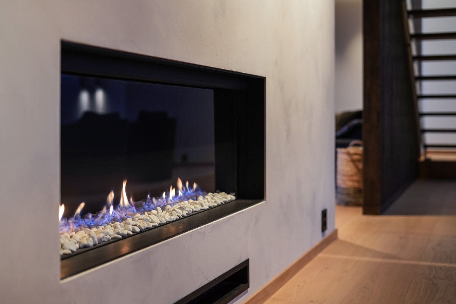 Gasspeisen glir sømløst inn i interiøret. Galleribilde