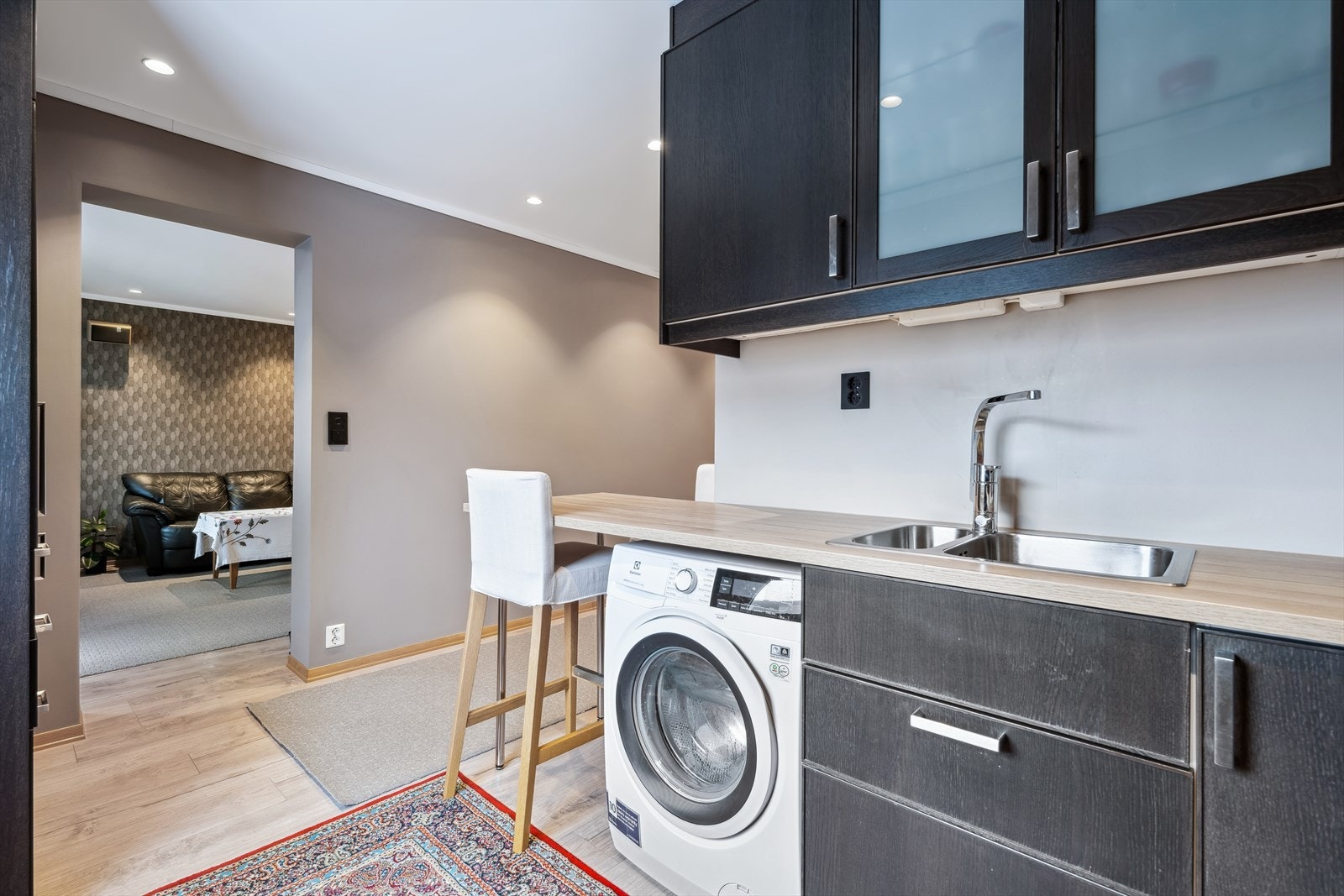 Leiligheten ble renovert i 2016. Galleribilde