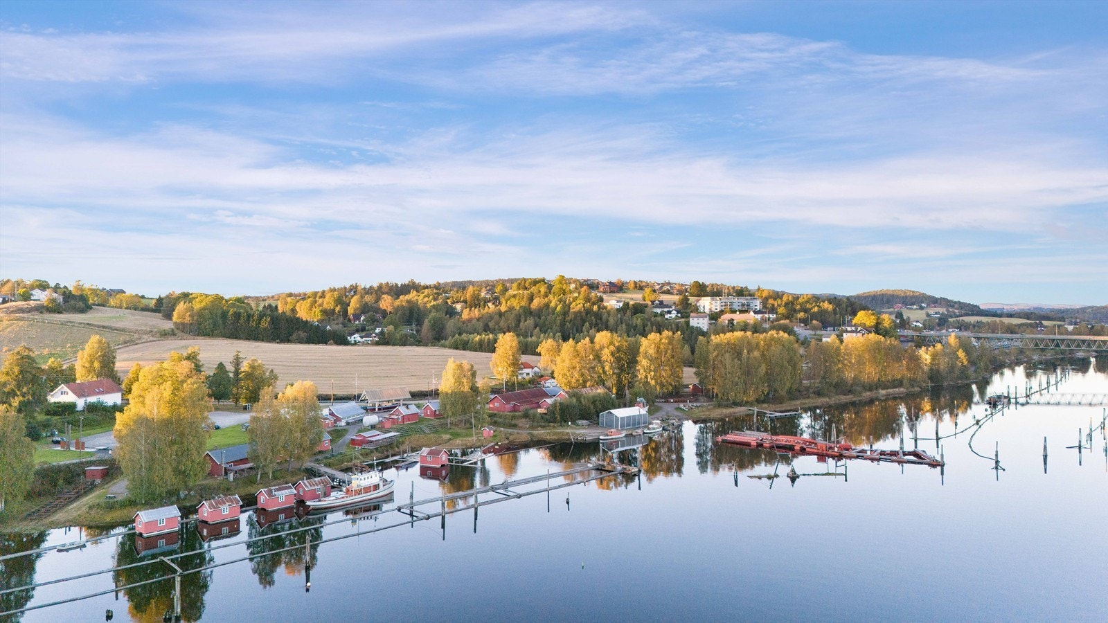 Leiligheten ligger inntil Glomma og naturskjønne omgivelser Galleribilde