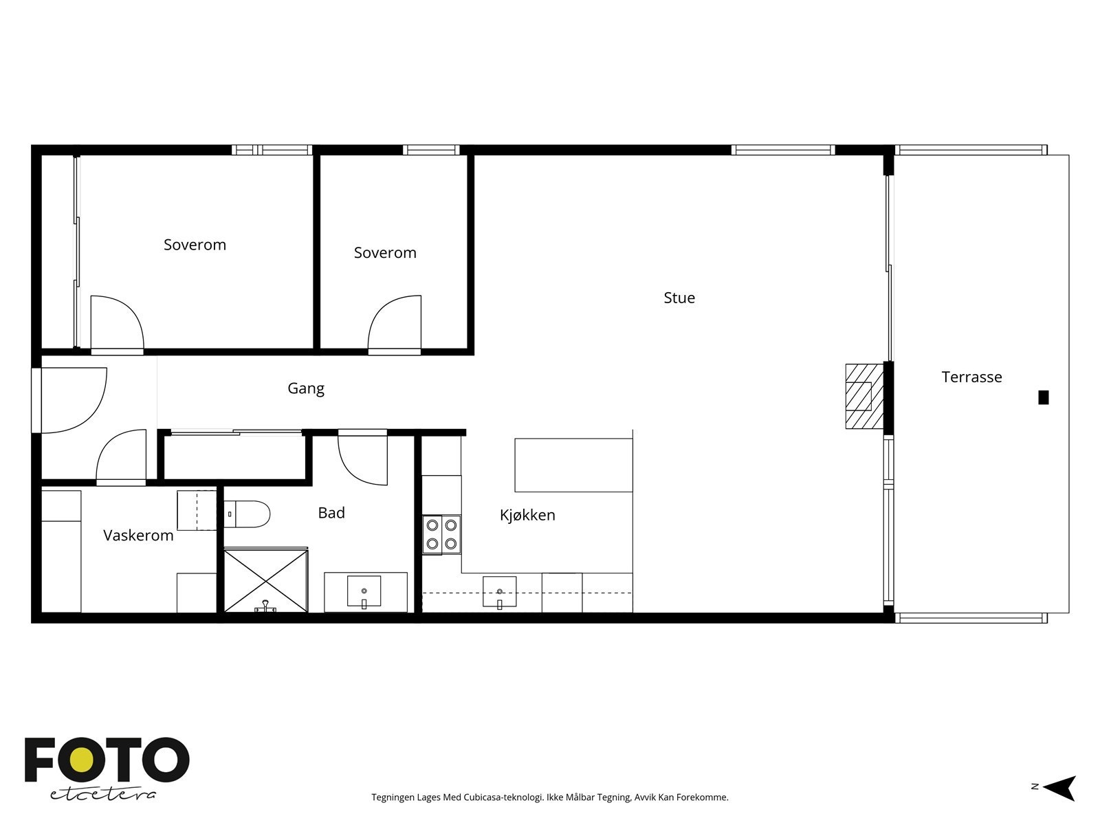 Veiledende plantegning. Ikke målbar Galleribilde