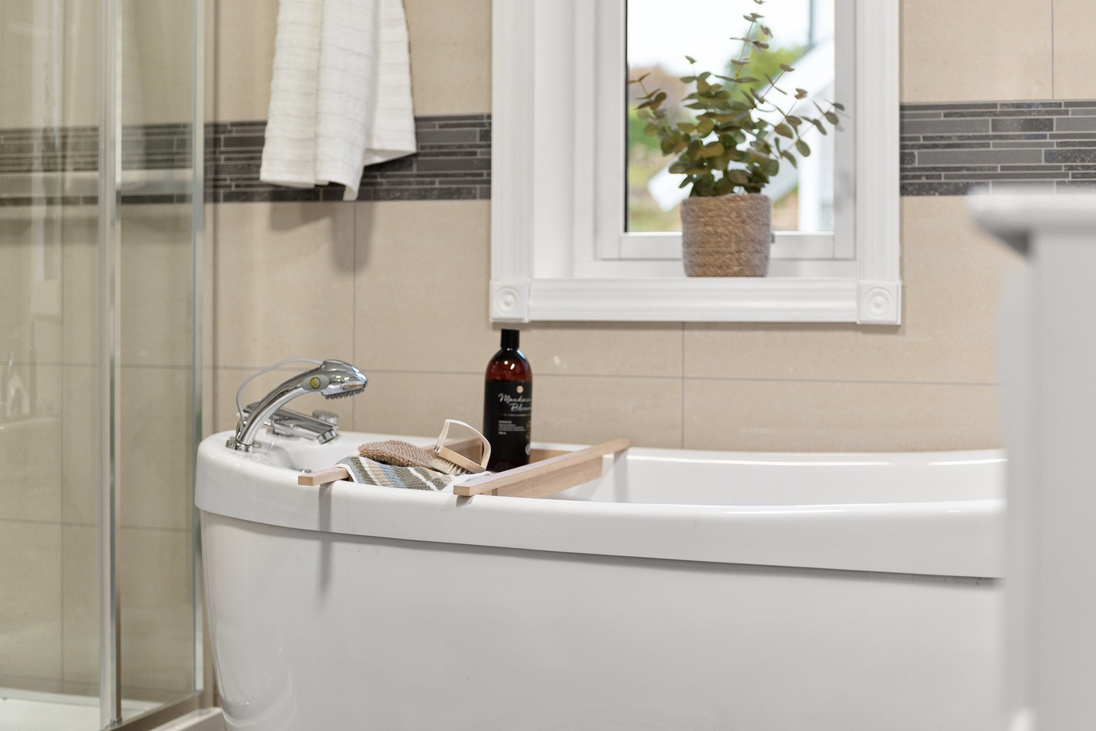 Badet har elektrisk gulvvarme. Galleribilde