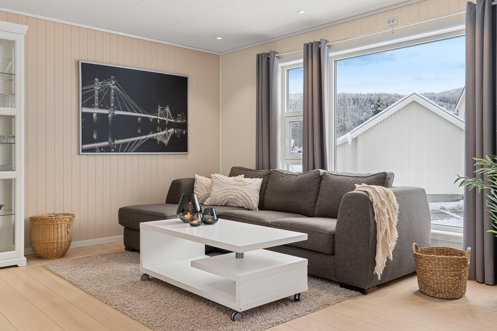 Stue på ca. 28 kvm. Galleribilde